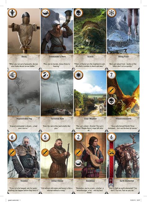 gwent cards|Gwent .